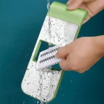 5in1 vegetable cutter  Stainless Steel Multifunctional   Grater For Vegetables Slicers Shredders Peeler  (random color) - Image 5
