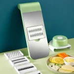 5in1 vegetable cutter  Stainless Steel Multifunctional   Grater For Vegetables Slicers Shredders Peeler  (random color) - Image 2