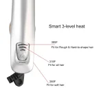 PROFESSIONAL HAIR STRAIGHTENING IRON CURLING IRON STRAIGHTENER CURLER STYLER 3 IN 1 MULTI HAIR STYLING TOOL FLAT IRON WITH BRUSH