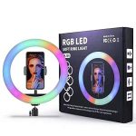 26Cm MJ26 10.2 RGB Led Soft Ring Light | Soft Ring Light with Lighting and Smart Phone Holder - Image 4