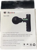 Black Mini Facial Gun â€“ Portable Deep Muscle & Face Massager for Gym and Home Use - Image 3