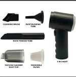 AS 228 - 3 In 1 Portable Vacuum Cleaner, vacuum for car - vacuum for home - duster - Image 4