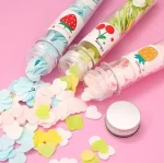 200 PCS Disposable Paper Soap with Portable Tube Bottle â€“ Multi-Color Travel Soap Sheets for Hand Washing, Camping, and Outdoor Use - Image 2