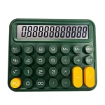 12 digits Keyboard Style Calculator | Mechanical Buttons for Desktop financial accounting cell operated (random color) - Image 3