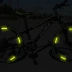 (20pcs) Wheel center reflective stickers Stripe | wheel hub sticker for Car, bicycle, motorcycle | car warning sticker (Random colors)