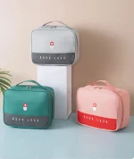 Empty Medicine Pills Storage Box Organizer | First Aid Kit Medicine Bag Portable Waterproof Outdoor Travel (Random color)