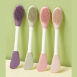 Silicone Face Mask Brush Applicator |  Facial Mask Brush for Mud, Clay, Charcoal Mixed Mask | only 1 piece. - Image 5