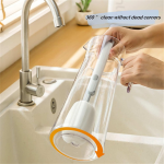 Long Handle Cup Cleaner Brush - Sponge Bottle Cleaner Brush for Cups, Water Bottles ( Random Color) - Image 2