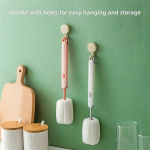 Long Handle Cup Cleaner Brush - Sponge Bottle Cleaner Brush for Cups, Water Bottles ( Random Color) - Image 4