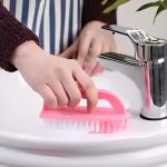 Premium Fabric Cleaning Brush, Cloth Brush, Cloth Washing Brush, Fabric Cleaning Brush, Stain Removing Brush, (Random Color))