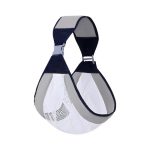 Baby Carrier, Ergonomic Baby Strap one Shoulder Labor-Saving Polyester Baby Half Wrapped Sling (Random Color) - Image 5