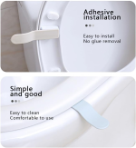Pack of 03 Toilet Seat Lifter Handle for Home, Office, Hotel (Random Color) - Image 4