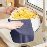 Microfiber Towel Reusable Pack of 20 Pcs Box Random Color - Image 3