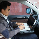 Portable Car Steering Wheel Tray -Multi functional Wheel Desk for Laptop Notebook and Food Steering Wheel Tray - Image 4