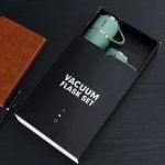 STAINLESS STEEL VACUUM FLASK SET, 500ML WITH 2CUPS (random color) - Image 2