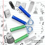Heavy Hand Gripper Finger Rehabilitation Fitness Hand Exerciser Grip (pack of 2) (random colors) - Image 2