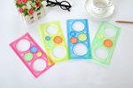 Colorful Plastic Templates Drawing Ruler Painting (pack of 2) - Image 4