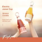 ELECTRIC JUICER Bottle | Blend Fruits and Drink - 420ml (rechargable) (Random color) - Image 3