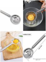 Egg Yolk Separator Stainless Steel - 1 Piece - Image 5