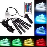 Interior light Remote control 36 led RGB LIGHT strip Without button for bike/car/jeeb and all vehicles (with remote) - Image 2