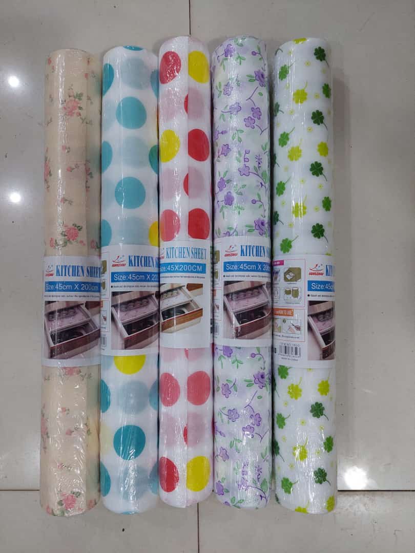 WhatsApp-Image-2023-10-26-at-10.58.22-PM-1.jpeg 1 Roll - Kitchen Polka Foamic Sheet (45*200cm) (random color) - Image 1