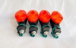 Fancy indicator for Bike Mini size flexible unbreakable yellow color 4 pcs - Image 3