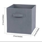 CUBE BOX SPACE SAVER STORAGE BOX (random colors) - Image 2