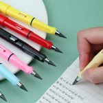 New Unlimited Technology Eternal Writing Pencil Inkless Magic Pen Pencil   (random color) MJ KS - Image 4