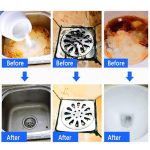 Powerful Toilet & Sink Clog Remover Drain Cleaner Powder, Pipe Quick Foaming Pipeline Dredger Toilet Clogging Dredging Powder, Drain Pipe Dec-logger Pipeline Dredger - (100g)