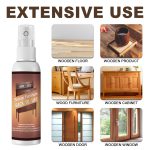 250ML Natural Micro-molecular Spray â€“ Multipurpose Beeswax Furniture Polish Spray For Wood Polish Furniture Care Bee Wax Spray Essential Oil Wax