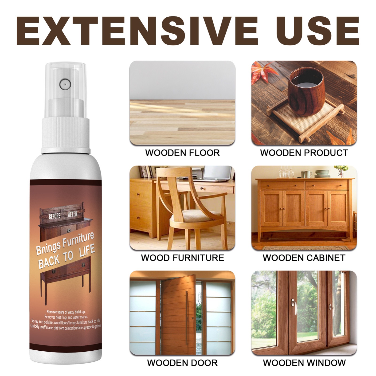 WhatsApp-Image-2023-11-18-at-4.17.20-PM.jpeg 250ML Natural Micro-molecular Spray – Multipurpose Beeswax Furniture Polish Spray For Wood Polish Furniture Care Bee Wax Spray Essential Oil Wax - Image 1