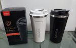 510ml Large-capacity Coffee Cup Keep Heat Stainless Steel Double-layer Smooth Edge Water Bottle Mug for Daily Use (random colors) - Image 4