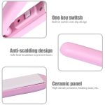 Mini Portable Hair Straightner / air smooth, silky, frizz-free and healthy.  (random color) - Image 4