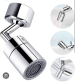 1080Â°rotatable Faucet Aerator Bathroom Washbasin Tap Splash Filter Kitchen Faucet Extend Faucet Water Saving Bubbler Nozzle - Image 2