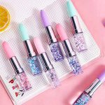 Lipstick Gel Pen Colorful Cute Black Ink Pen - 1 pc (random colors)