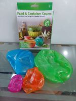 Food  Covers Set of 4  Silicone Fresh Keeping Wrap Food Wraps Seal (Random color) - Image 4