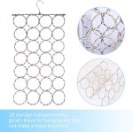 28 Holes Scarf Hanger  / Tie Hanger / Belt Hanger Organizer - Image 3