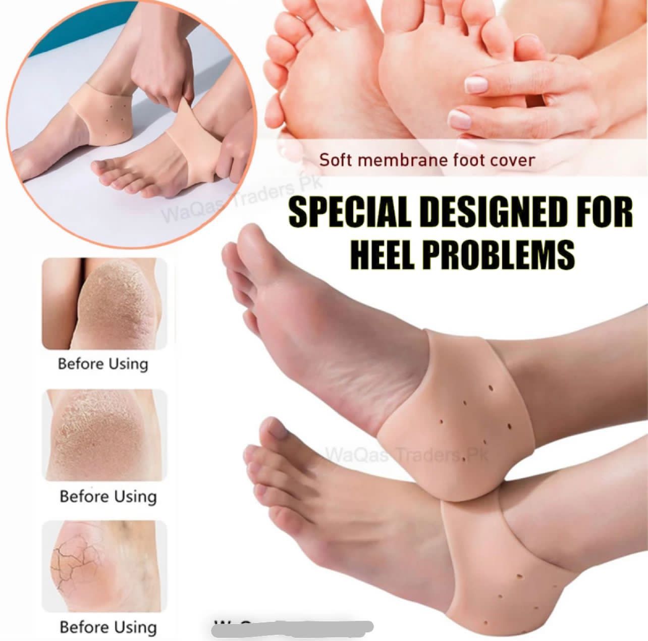 WhatsApp-Image-2023-12-15-at-6.17.27-PM.jpeg Half Heel Pain Anti-Crack Silicone Set – Unisex Anti-Crack Pain Relief - 01 Pair - Image 1