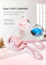Automatic eyelash curler  | Electric Eyelash Curler, Eye Beauty Makeup Tools, Long Lasting Curling (random Color) - Image 4