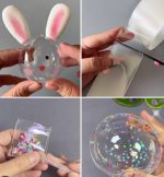 Multipurpose Tape for DIY Craft Children Colorful Pinch Toy Making Blowing Bubble Sticky Traceless Tape Toy 3 Mtr - Image 2