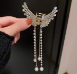Beautiful Zircon korean Butterfly Hair Claw