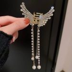 Beautiful Zircon korean Butterfly Hair Claw