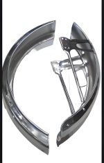 cut madguard set pindi Mudguard for 70cc racer bikes metal meterial used - Image 3