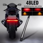 48 led back light strip with led indicators for cafe racer bikes and all bikes - Image 4