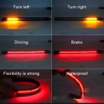 48 led back light strip with led indicators for cafe racer bikes and all bikes - Image 2