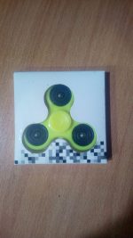 Fidget Spinner Stress Reducer Toy Metal Barring Multi Color. - Image 3