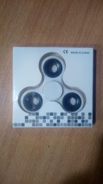 Fidget Spinner Stress Reducer Toy Metal Barring Multi Color. - Image 4