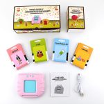 Audible Flash cards Baby Reading Machine for kids early learning English | Montessori Toddlers Gifts(random color ) - Image 3