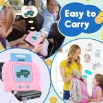 Audible Flash cards Baby Reading Machine for kids early learning English | Montessori Toddlers Gifts(random color ) - Image 2
