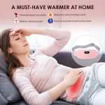 Electric Period Cramp Massager Vibrator Heating Belt for Menstrual Relief Pain Waist Stomach Warming Women Gift Box Packing(random color ) - Image 3